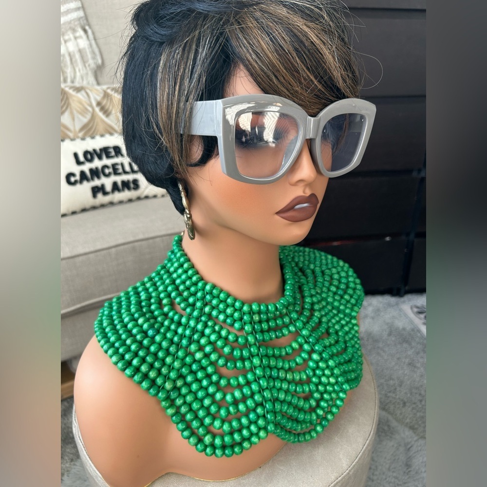 ✨ NEW Matte gray oversized statement Sunglasses N… - image 8